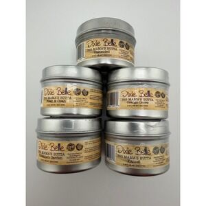 Dixie Belle Big Mama's Butta Furniture Salve 5 Tin Types, 4oz Scents Zero VOC